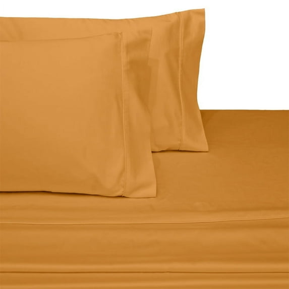 Royal Tradition Microfiber Sheets Super soft & Wrinkle Free Sheet Set- Queen - Gold
