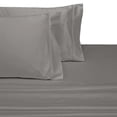 thumbnail image 1 of Royal Tradition Microfiber Sheets Super soft & Wrinkle Free Sheet Set- Queen -Gray, 1 of 2