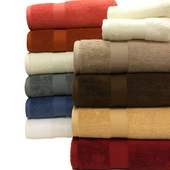 Royal Tradition Plush Combed Cotton 6-Piece Towel Set