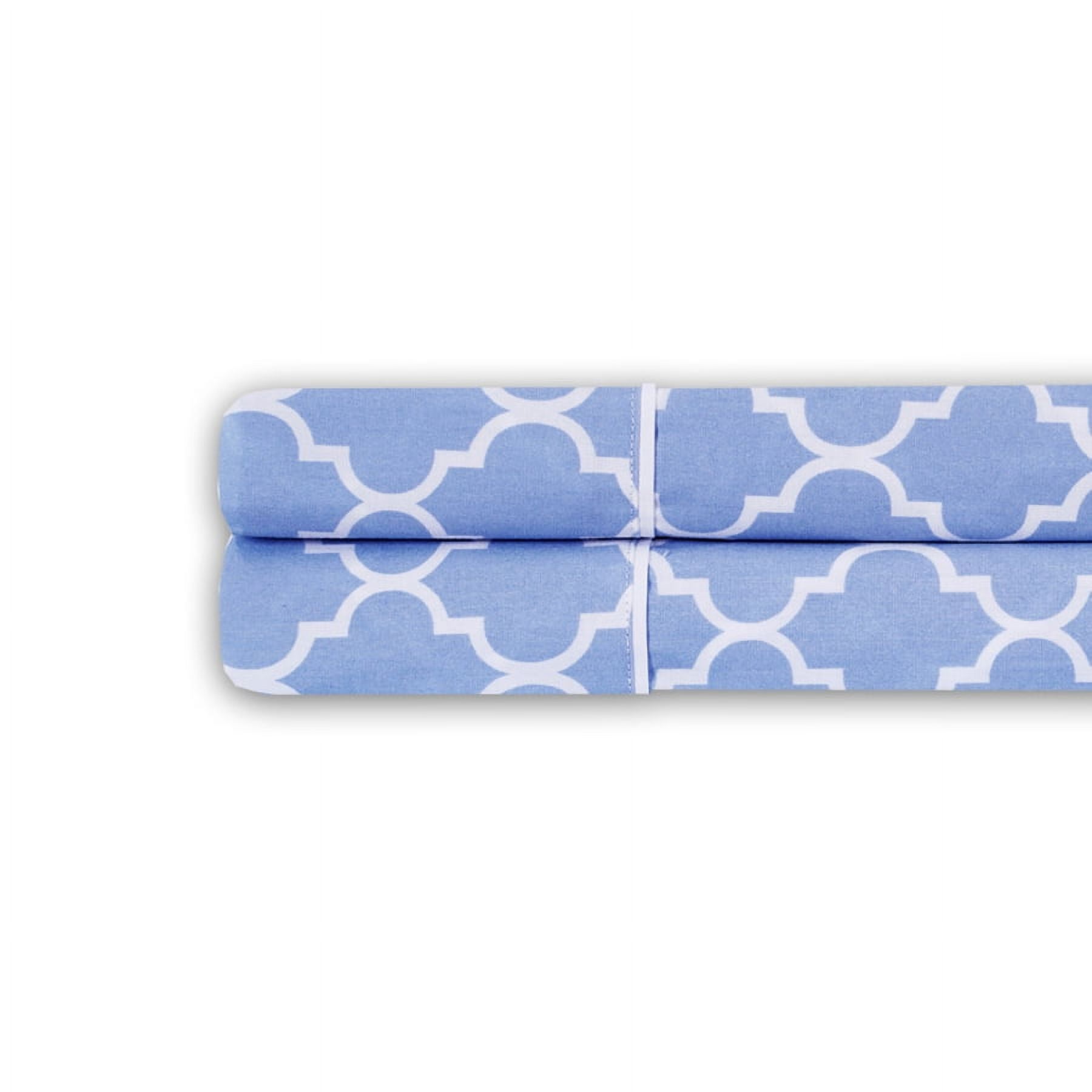 Royal Tradition Printed Meridian 100 Cotton Percale Sheets Extra