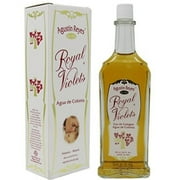 البنفسج الملكي بقلم Agustin Reyes 5 Oz Agua De Colonia Eau De Cologne Glass Bottle