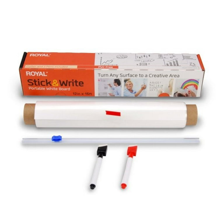 Portable dry shop erase whiteboard