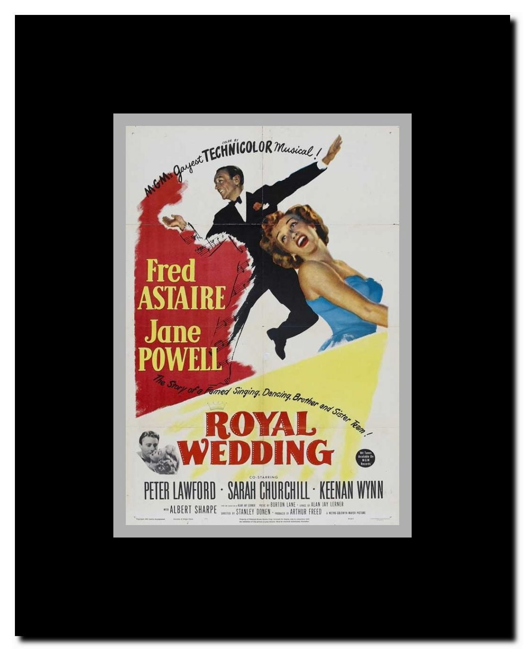 Royal Wedding Framed Movie Poster