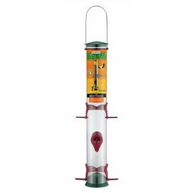 Royal Wing EX1256717 Pet Supplies 1.2 Pounds Capacity Plastic Tube Bird Feeder