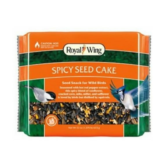 Royal Wing Spicy Seed Cake Wild Bird Food, 22 oz, 1-Pack