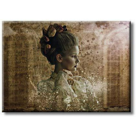 Royal Woman Picture on Stretched Canvas, Wall Art Décor, Ready to Hang