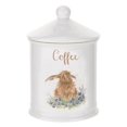 thumbnail image 1 of Royal Worcester Coffee Canister - Bright Eyes (Hare), 1 of 1