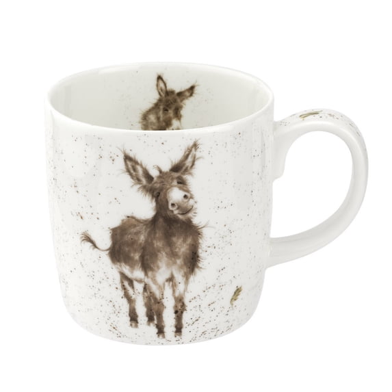 Royal Worcester Wrendale Design Gentle Jack 14 Ounce Mug (Donkey)