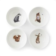 Royal Worcester Wrendale Designs Deep Dessert Bowls - Set of 4 Serveware