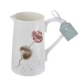 thumbnail image 1 of Royal Worcester Wrendale Designs Jug Mouse and Poppy, 1 of 3