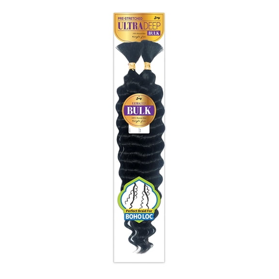 Royal Zury Human Hair Braids Pre-Stretched Ultra Deep Bulk 18" (27)