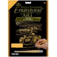 Royal and Langnickel Gold Engraving Art, Nostalgic Race Cars