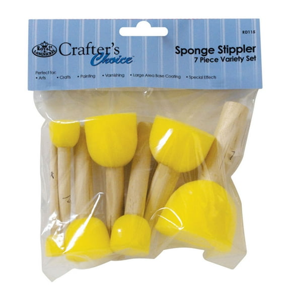 Royal and Langnickel Sponge Stippler 7 piece Set