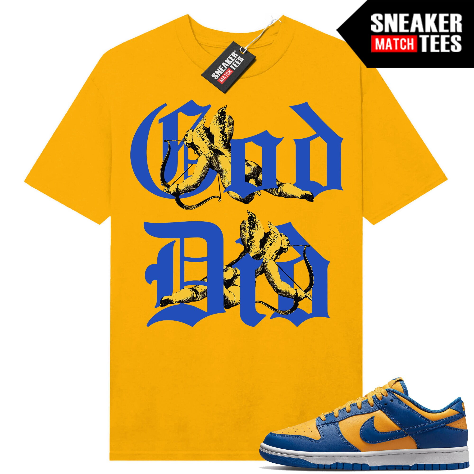 Nipsey T-Shirt Match Nike Dunk Low Team Gold main image 0