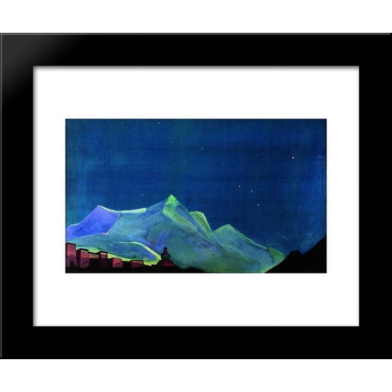 Royal monastery 20x24 Framed Art Print by Nicholas Roerich