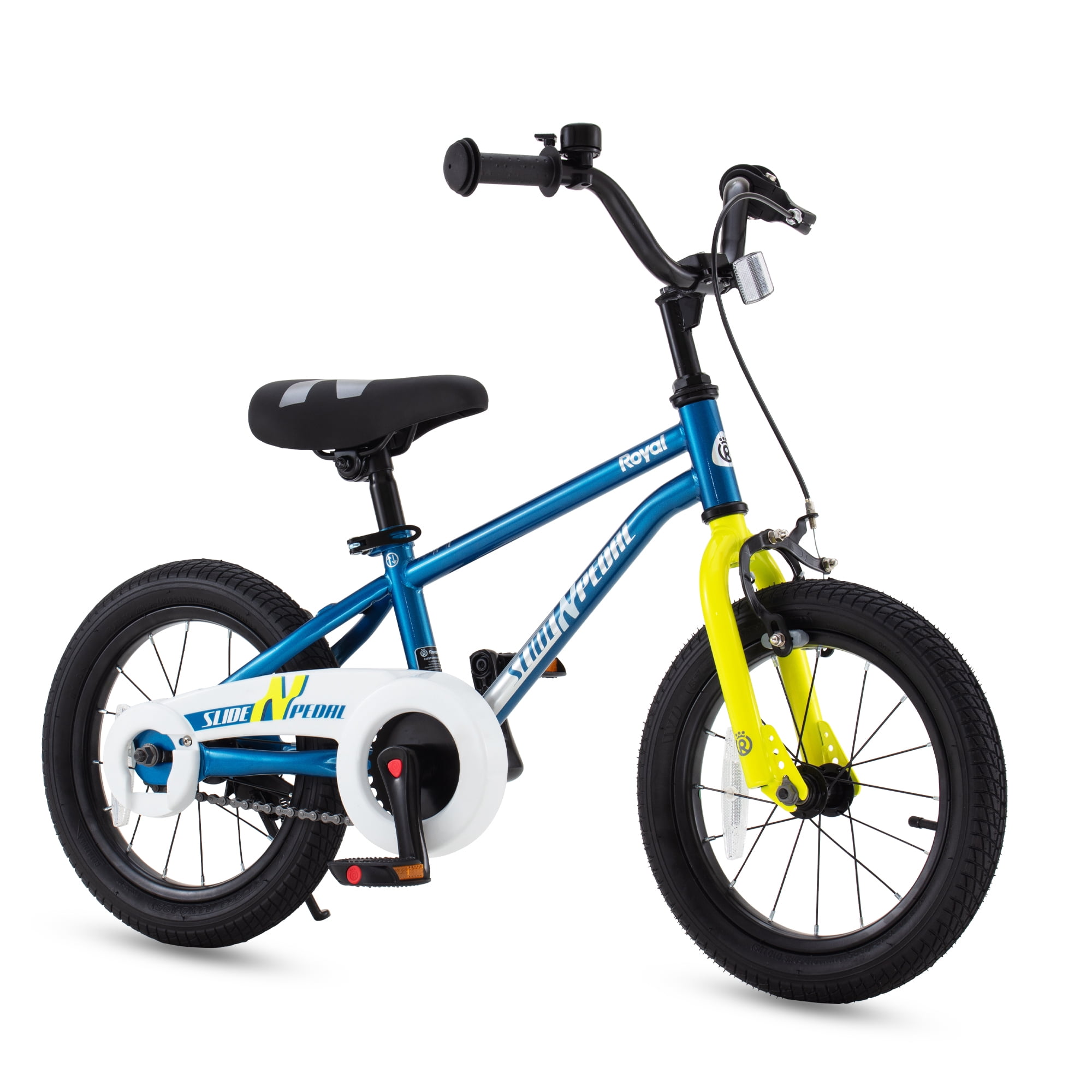 SLIDE N PEDAL, Kids Bike, EZ Balance Pedal Switchable, Blue
