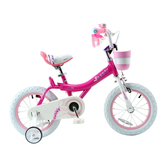 RoyalBaby Bunny 16 inch Girl's Bicycle Kids Bike for Girls Childrens Bicycle Fuchsia