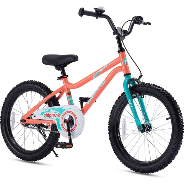 RoyalBaby Chipmunk Kids Bike Boys Girls 18 Inch Bicycle with Kickstand