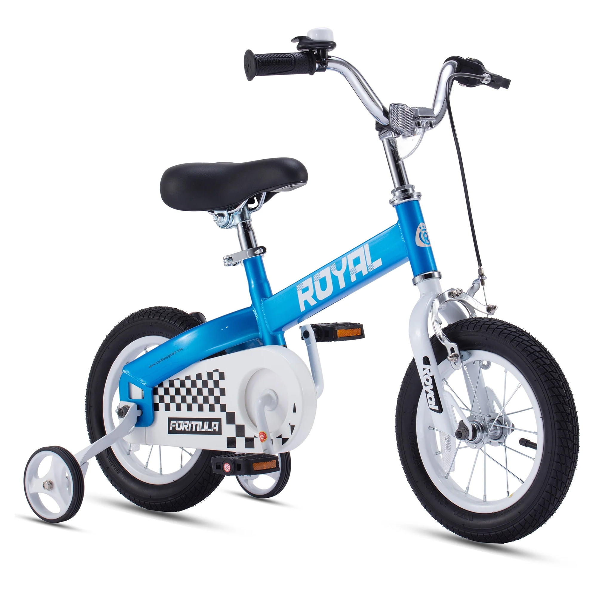 RoyalBaby Formula 16'' Kids Bike with Kickstand and Training Wheels