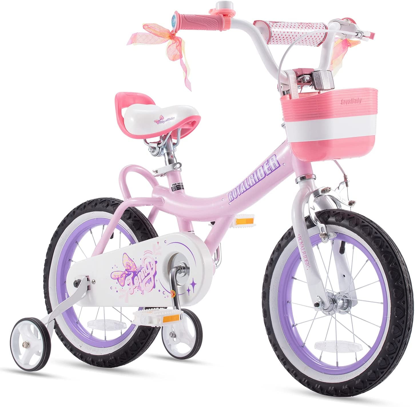 RoyalBaby Jenny Girls' 12" Training Wheel Bicycle