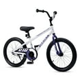 thumbnail image 1 of RoyalBaby Rocket 18" Kids Bicycle with Kickstand, Ages 7-9, White, 1 of 8