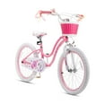 thumbnail image 1 of RoyalBaby Stargirl Kids Bike 18 Inch Girls Bicycle for Children with Kickstand Basket Rose Pink, 1 of 8
