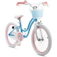 thumbnail image 1 of RoyalBaby Stargirl Kids Bike 20 Inch Girls Bicycle for Children with Kickstand Basket Blue, 1 of 8