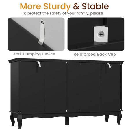 RoyalCraft Dresser for Bedroom, 7 Drawers Dresser, Screwdriver & Female Screw Accessories