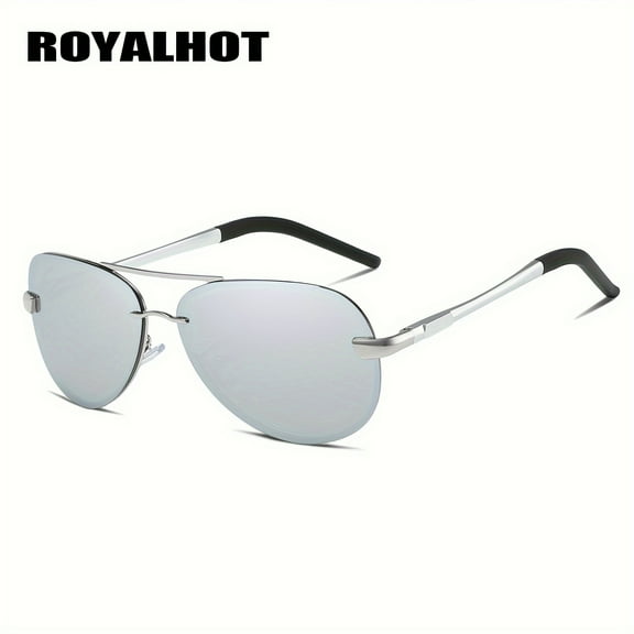RoyalHot  Polarized Frog Mirror Metal Riding Outdoor Driving Fashion Glasses UV400