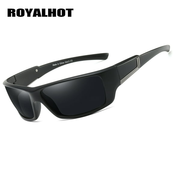 RoyalHot Unisex Classic Sporty Full Frame Sunglasses Running Rectangle Frame Sunglasses UV400