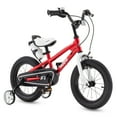 thumbnail image 1 of Royalbaby Boys Girls Kids Bike 14 In BMX Freestyle Red 2 Hand Brakes Bicycles with Training Wheels Child Bicycle, 1 of 12