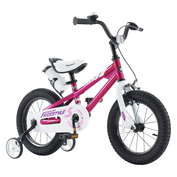 Royalbaby Freestyle 16" Bicycle for Boys and Girls Ages 6-8 Years, Fuchsia