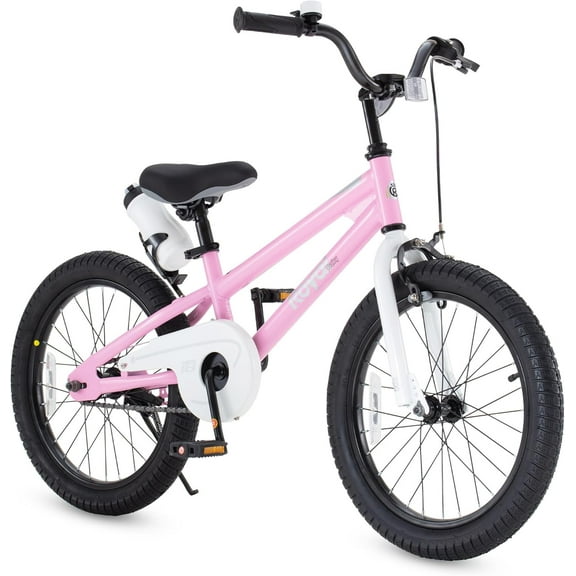 Royalbaby Freestyle 18" Kids Bicycle for Boys Girls, Ages 6-9 Years, Pink