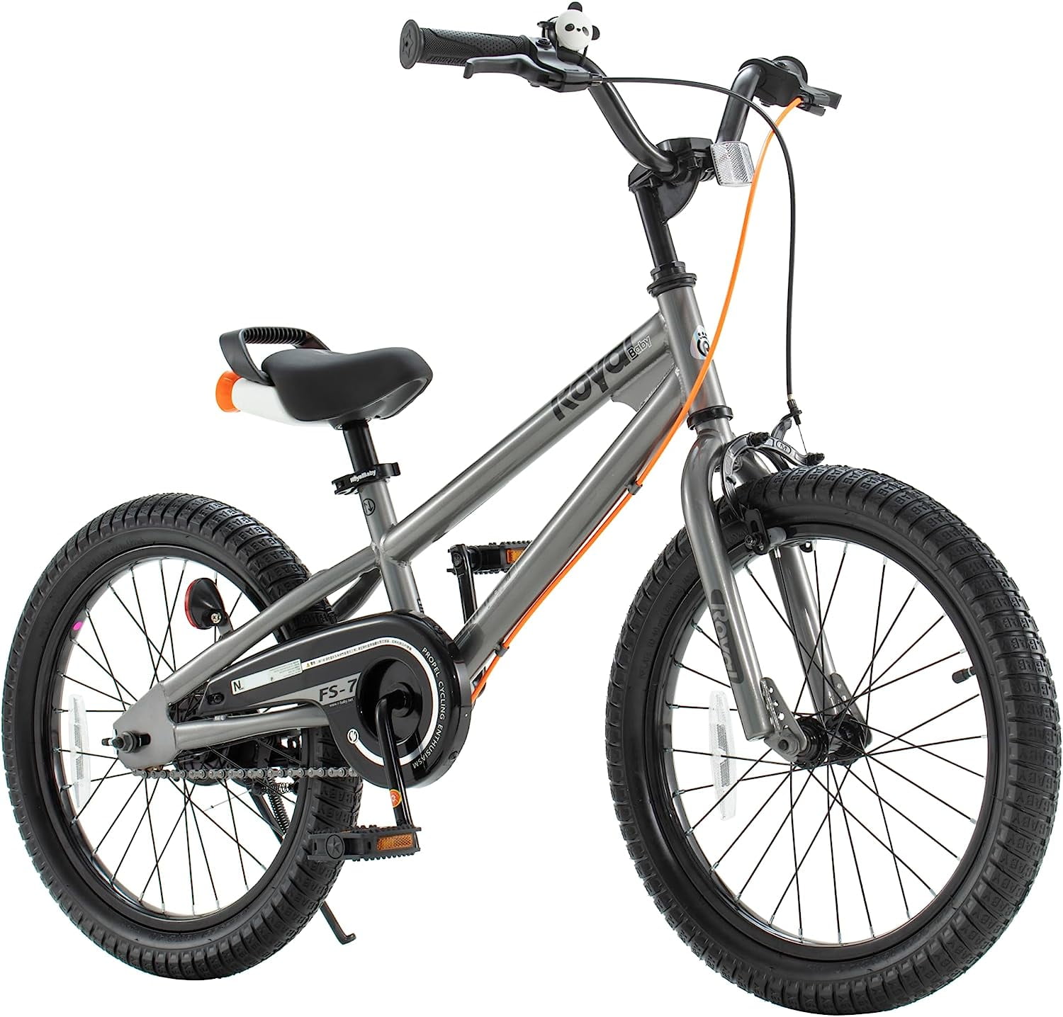 Royalbaby Freestyle 7 Kids Bike Toddlers 18 Inch Wheel Dual Handbrakes  Bicycle Beginners Boys Girls Ages 3-5 Years, Kickstand and Water Bottle  Included, Blue - Walmart.com