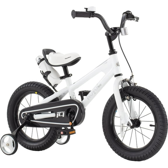Royalbaby Freestyle Kids Bike 16" Bicycle for Boys Girls Ages 6-8 Years, White