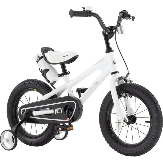 Royalbaby Freestyle Kids Bike 16" Bicycle for Boys Girls Ages 6-8 Years, White