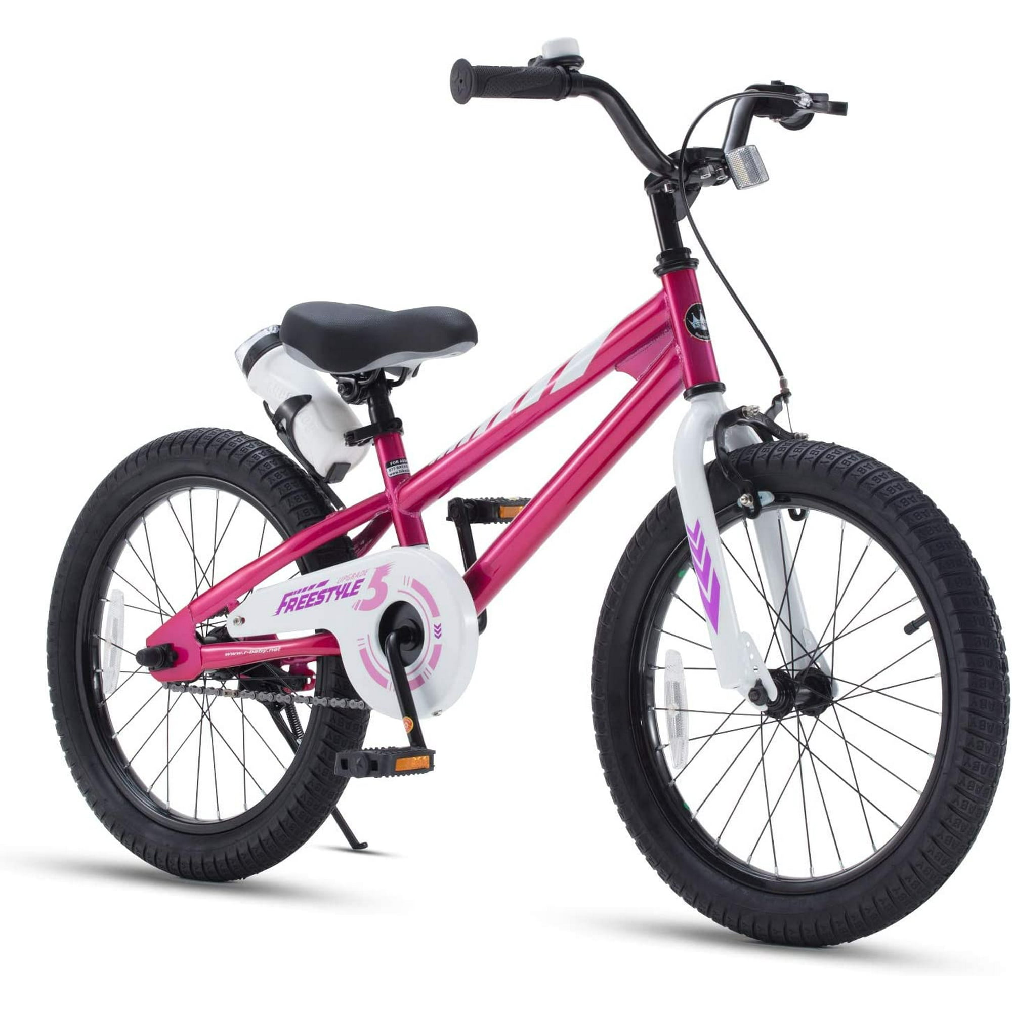 pink bike kickstand