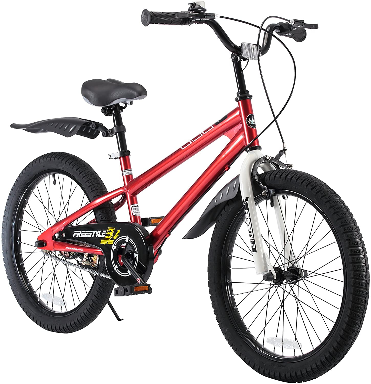 Royalbaby Freestyle Kids Bike 20 In. Girls and Boys Kids Bicycle Red