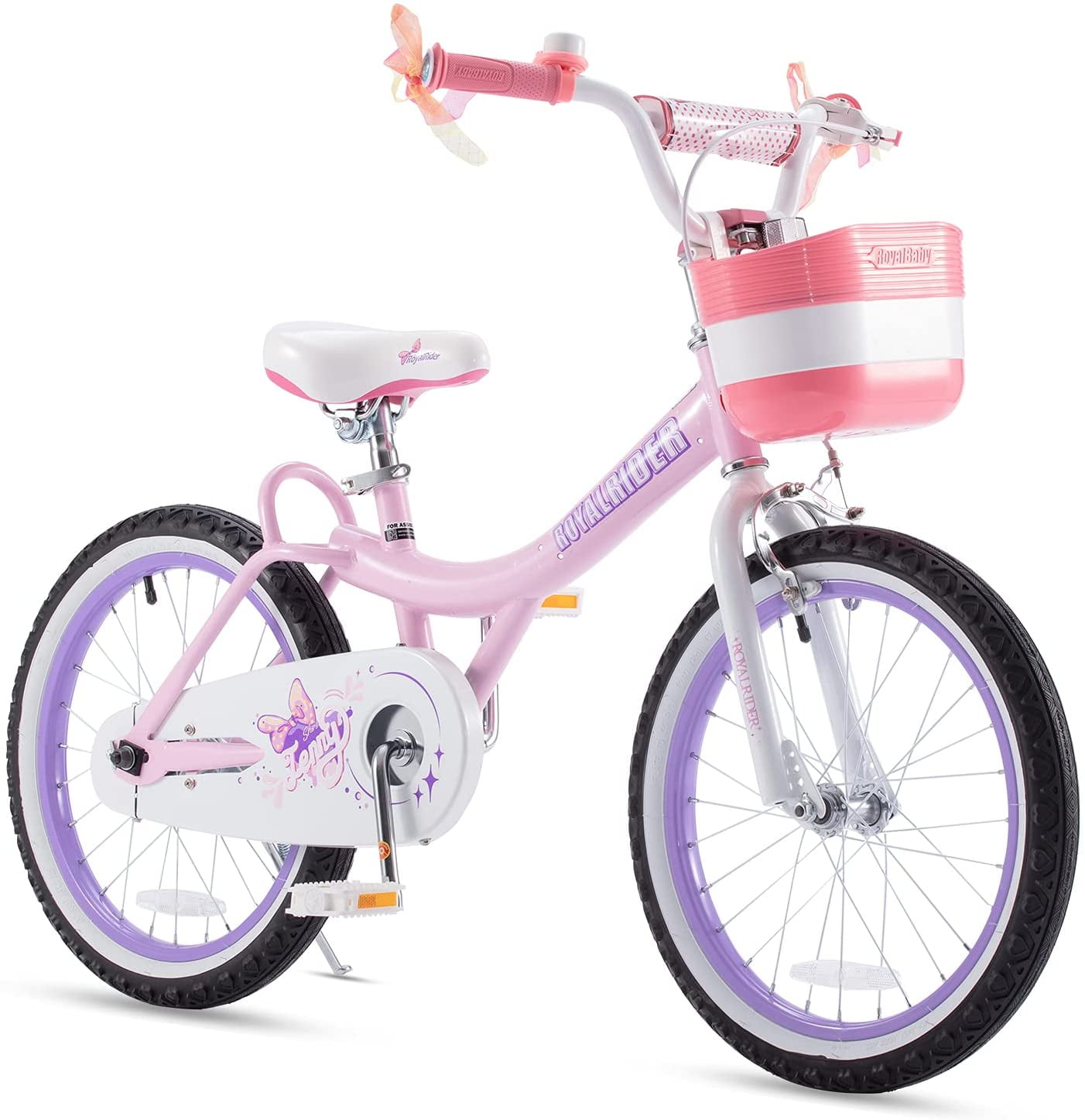 Royalbaby Jenny Girls and Kids 18 Inch Bicycle, Training Wheels