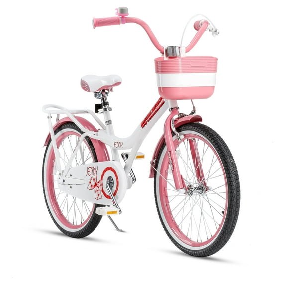 Royalbaby Jenny Princess 20 inch Girl's Bicycle, White & Pink