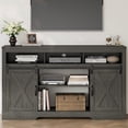 thumbnail image 1 of Royalcraft Adjustable Shelves Television Stand, Dark Grey, 58" x 34" x 16", 109 lbs, 1 of 8