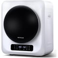 thumbnail image 1 of Royalcraft Portable Dryer for Apartment,Front Load 120 V Electric RV with Smart Moisture Sensor,LCD Control Panel Tumble Clothes Machine Stainless Steel Drum Apartment,Dorm & Home,8.8 lbs,White 850W, 1 of 8