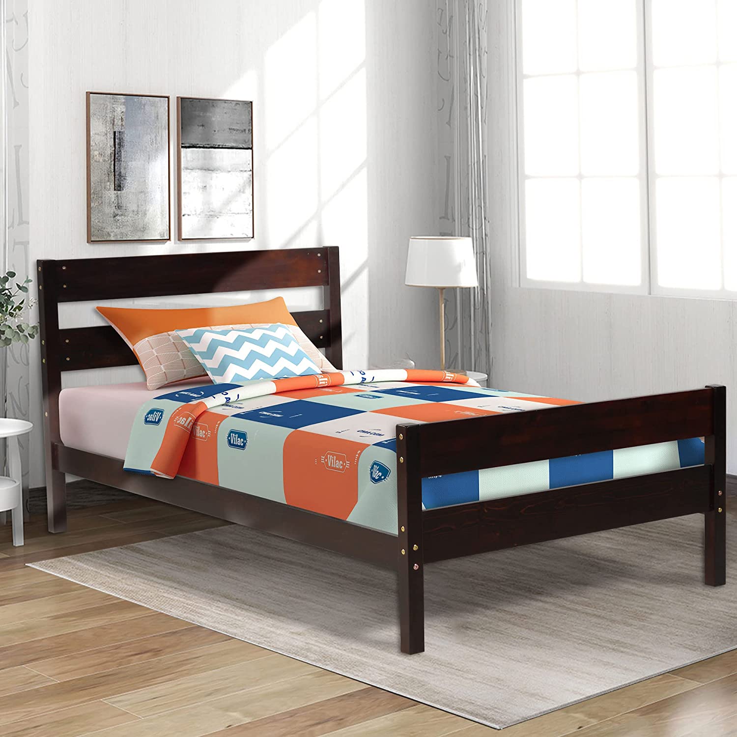 American Kids Soccer Ball Figural Twin Size Headboard