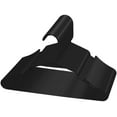 thumbnail image 1 of Royale 20 Pack Black Plastic Hangers - Heavy Duty, Lightweight, Anti-Slip, Slim & Sleek Design For Clothes, 1 of 9