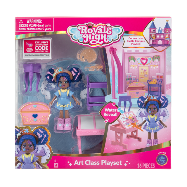 Royale High Art Class Playset - 1 Doll, 6 Accessories - 1 Surprise ...