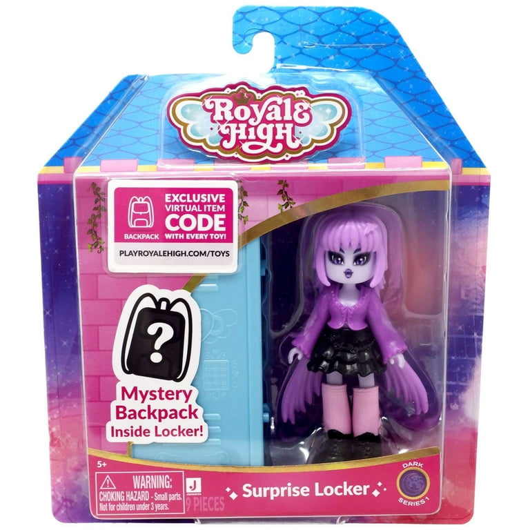 Jazwares Royale High Surprise Locker Dark Mini Doll, Mystery