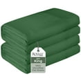 thumbnail image 1 of Royale Linen 2 Pack Bulk Flat Sheet Set - Top Sheets -Soft 1800 Microfiber -Wrinkle & Stain Resistant - for Hotel, Massage Table, Hospital, Dorm - King Flat Sheet Sold Separately (King, Hunter Green), 1 of 9