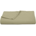 thumbnail image 1 of Royale Linen 300 Thread Count 100% Long Staple Combed Cotton Flat Sheet -Super Soft - Top Sheet - Queen Flat Sheet Sold Separately - Breathable, Cool & Crisp Percale Flat Sheet Only (Queen,SageGreen), 1 of 10
