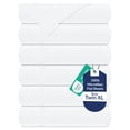 thumbnail image 1 of Royale Linens 6 Pack Bulk Flat Sheet Set Top Sheets Soft 1800 Microfiber Wrinkle & Stain Resistant - for Hotel, Massage Table, Hospital, Dorm - Twin XL Flat Sheet Sold Separately (Twin Xl, White), 1 of 9
