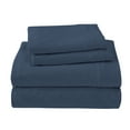 thumbnail image 1 of Royale Linens Blue Polyester Sheet Sets, Queen (4 Pieces), 1 of 9